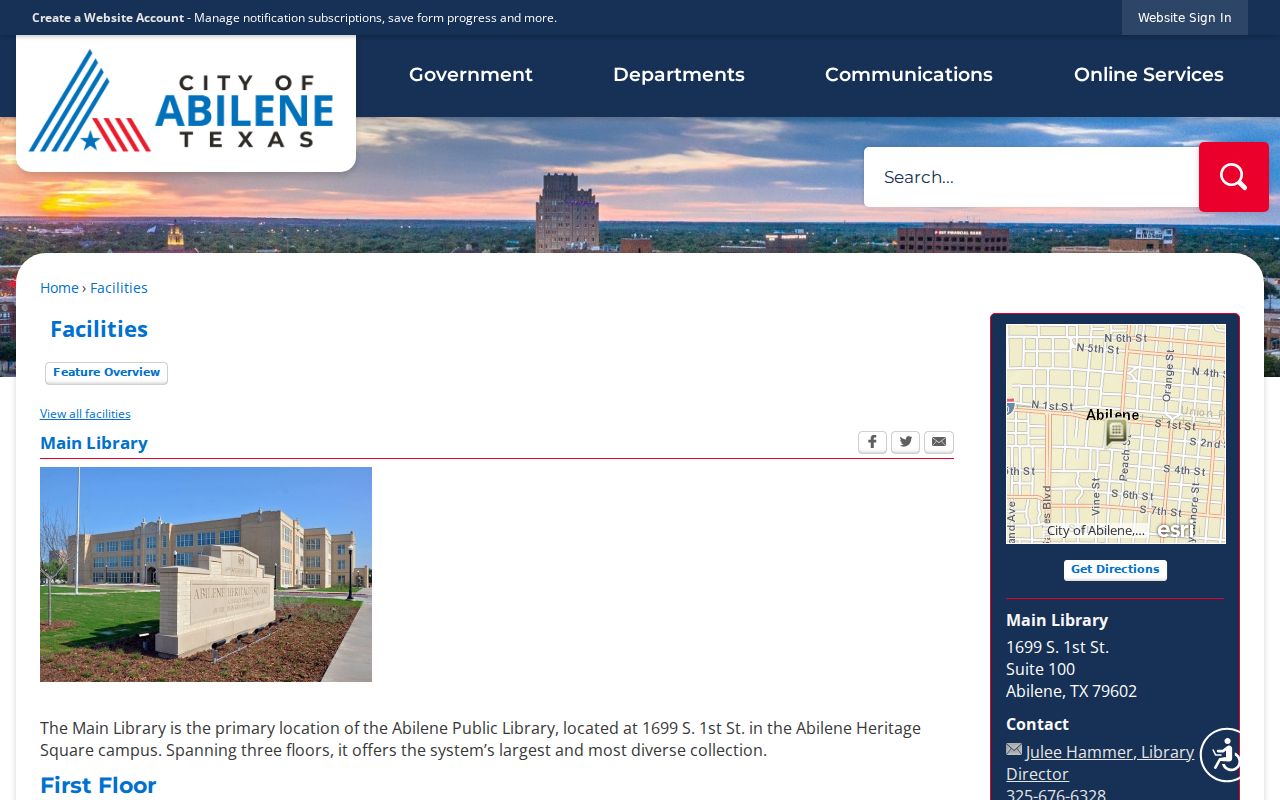 Abilene Municipal Court source for Abilene criminal case records